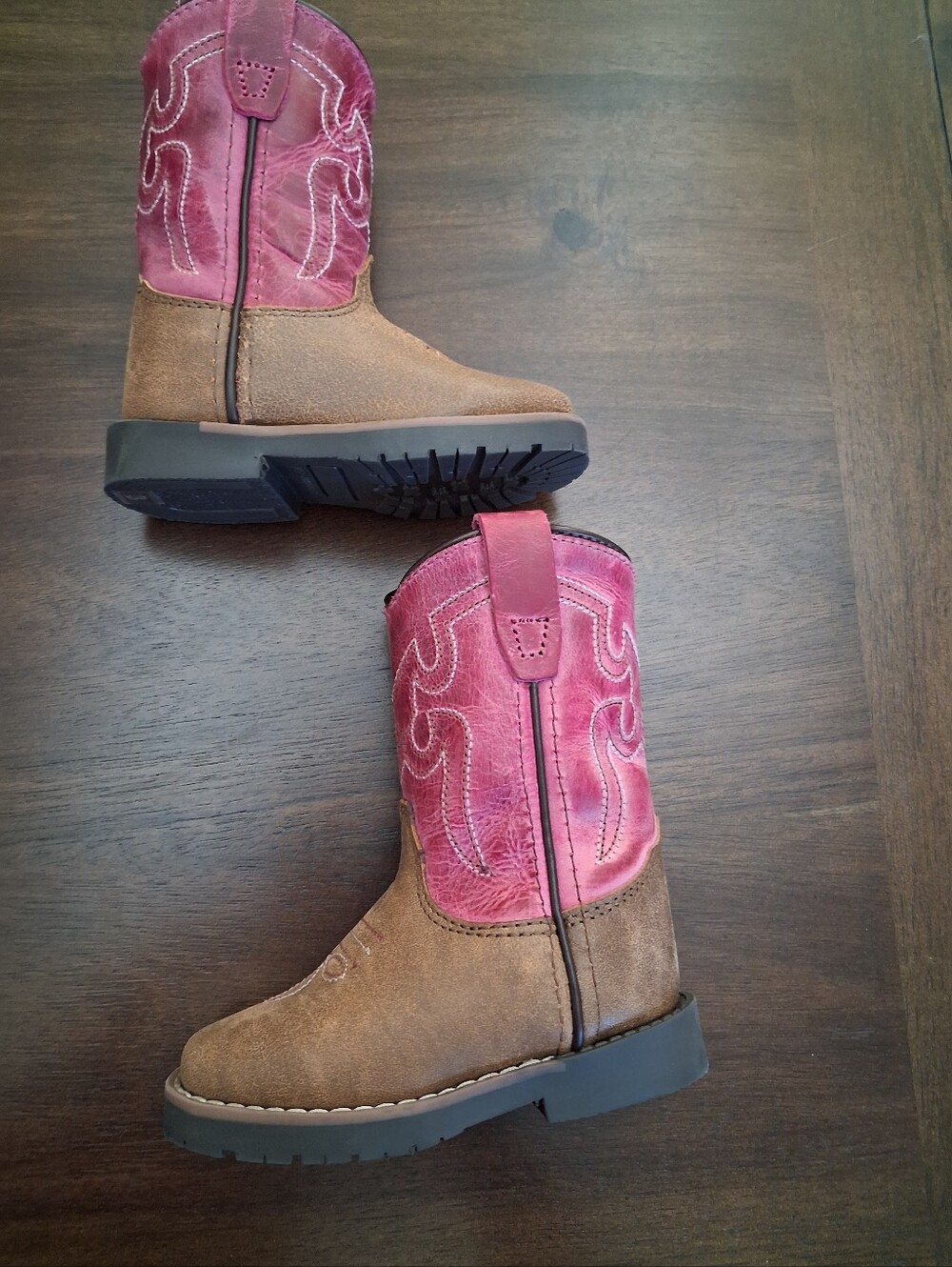 Pink Toddler Cowboy Boots